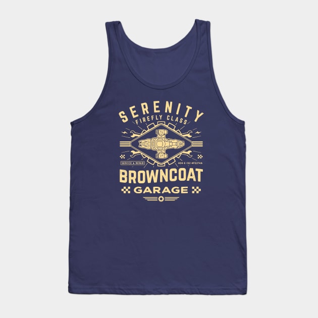 Browncoat Garage Tank Top by logozaste